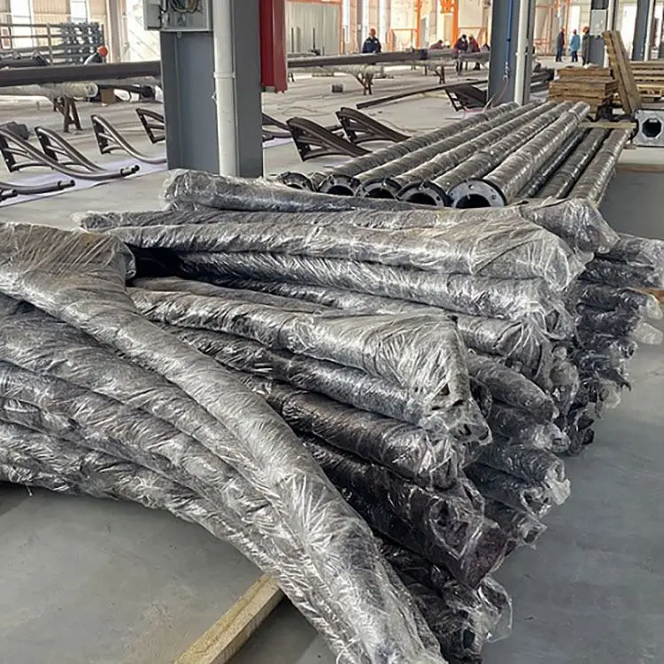 Factory Direct Supply Galvanized 11m Height Light Pole