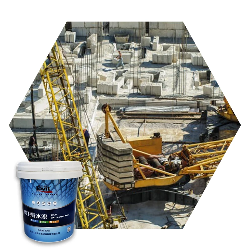 Direct Sales Iron Oxide Red Anti-rust Paint Airless Paint Spray Profecional