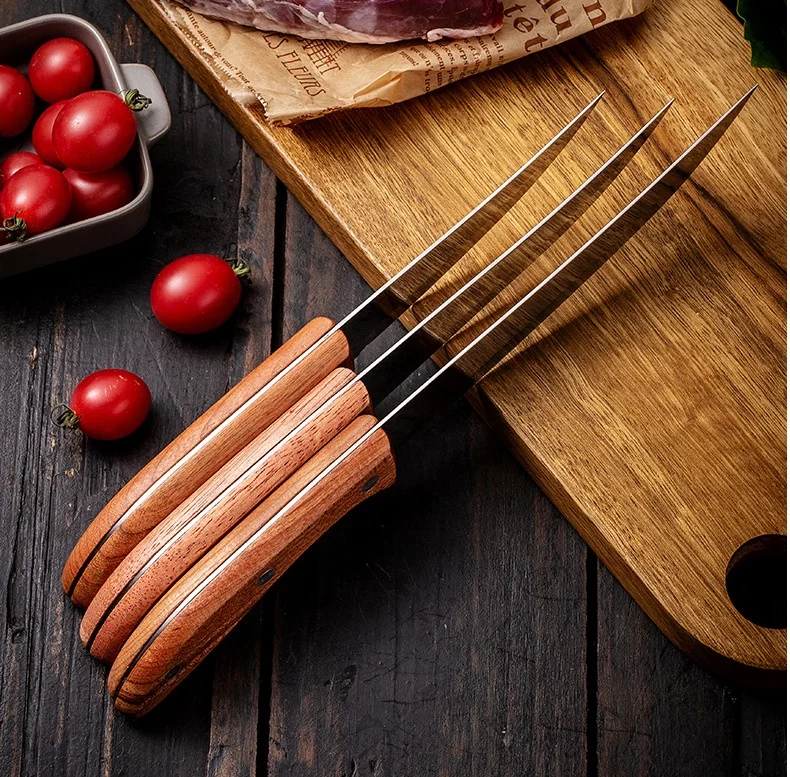Производитель Eid al-Fitr Festival домашний нож для мяса с деревянной ручкой резки из нержавеющей стали Монголии