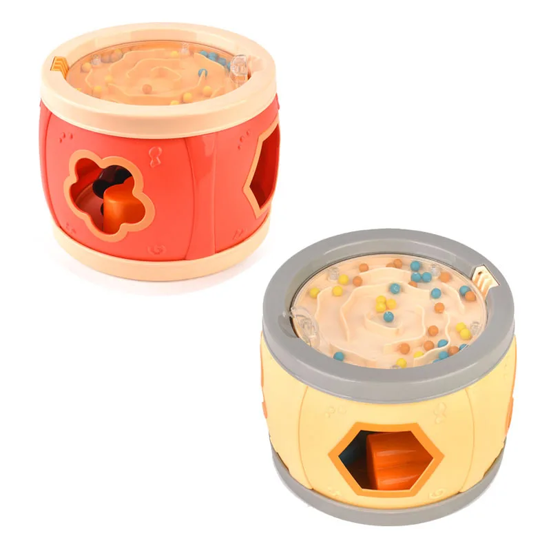 Zhiqu Multi-Functional 6 Months Baby Hand Clap Drum Educational Musical Instruments Toy for Children 0-3 Years Old