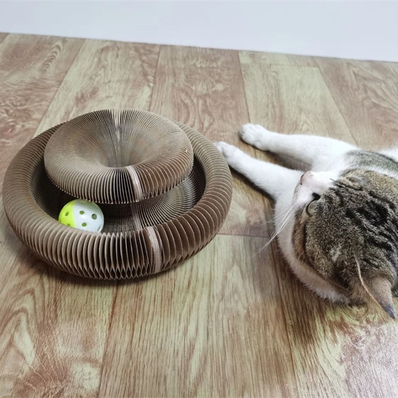 Hot Sale Magic Grinding Claw Cat Toy Bell Cat Scratching Board Organ Cat Scratching Board