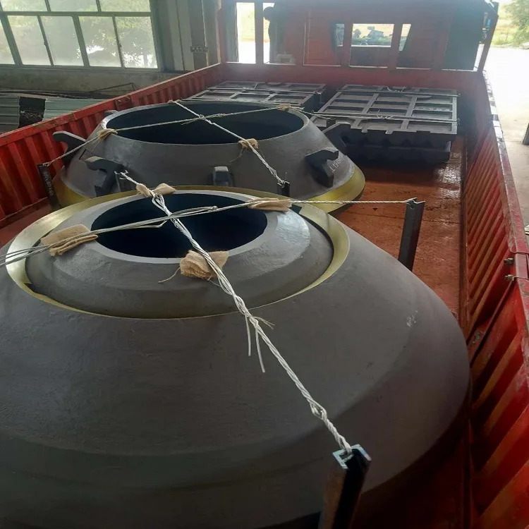 Cone Crusher Spare Parts Mn13 Mn18 Mantle And Concave Bowl Liners For Various Brand And Accept Customized