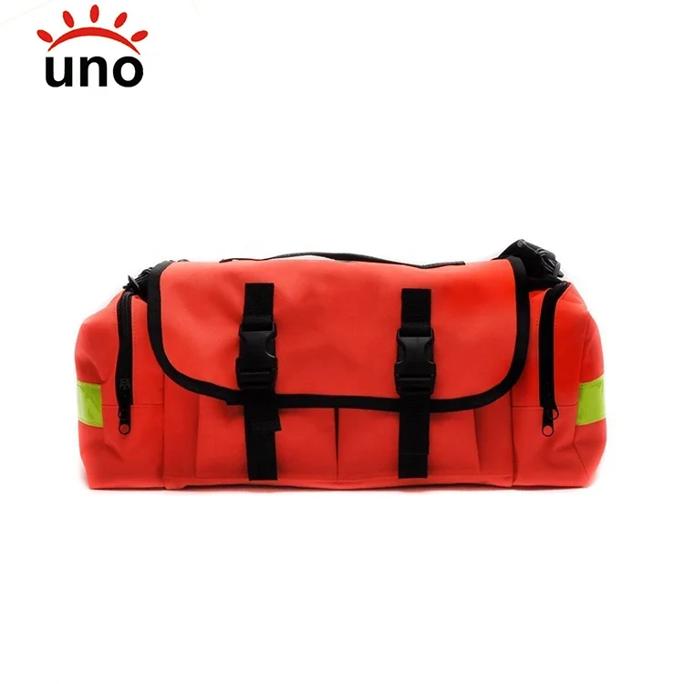 Orange complete  Disaster trauma first aid kit bags emergency response medical first aid kit with reflectors