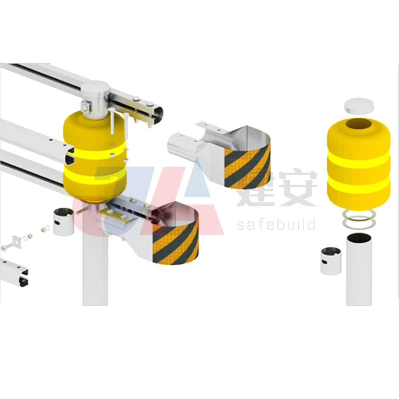 High Quality Rolling Barrier Guardrail Systems Customized Solutions for Road Safety from China