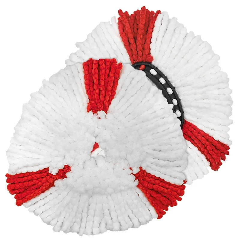 2024 Allegro Hot Selling Washable Rotating Mop Insert  Fit Viledas Triangle Easywring Spin 100% MICROFIBER 36 cm Mop Head