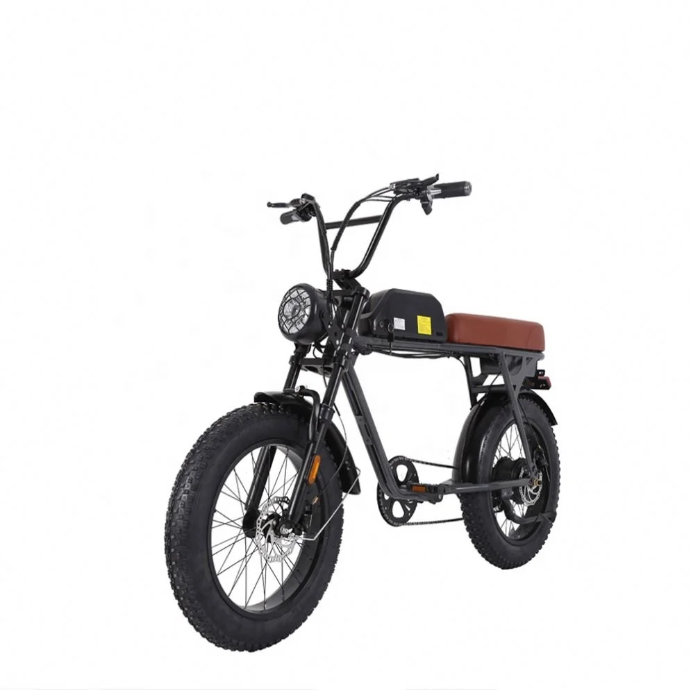 Super powered electric motorcycle style vintage fat tire electric bike retro electric bike 2000w optional for sale