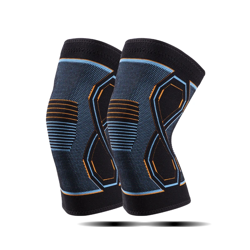 Custom Logo Elastic Breathable Joint Pain Meniscus Tear Gym Knee Brace Compression Knee Sleeve Knee Support For Men Women