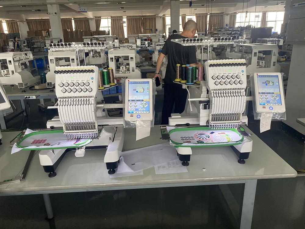 QK-3620 Factory single head 15 needles DAHAO new A15 computerized embroidery machine