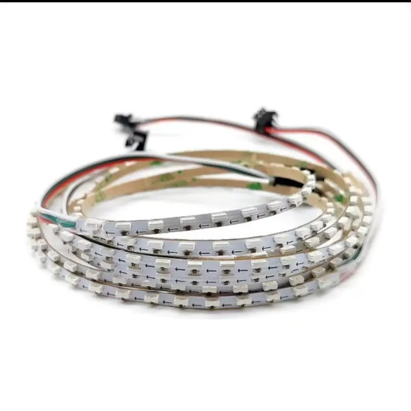 DC5V SK6812 ws2812b 4020 RGB  60 72 120 144 led side view emitting digital individually pixel control colorful led strip light