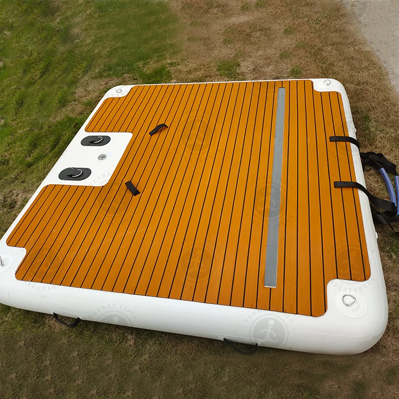 Inflatable Yacht Dock Platform Docking Pontoons Platform Jetski Floating Boat Docks