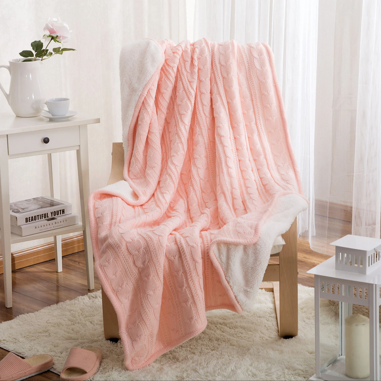 
 Супермягкое розовое плюшевое одеяло из синели для кровати, дивана, одеяло, дешевое теплое шерстяное покрывало, одеяло для кровати/  