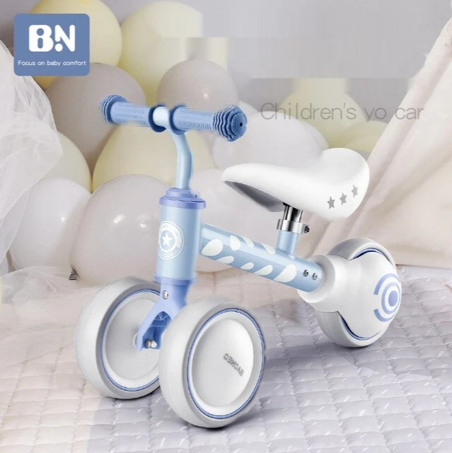 Дешево оптовая продажа Детский милый самокат с сиденьем Многофункциональный 3 колеса для прогулок с принтом «машинка» для маленьких экспорт детский велосипед, детский велосипед