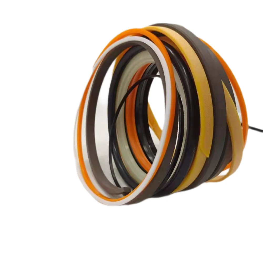 Excavator dust seal for hydraulic seal kit of SH200A1 SH200A2 SH215US Arm Cylinder seal kit