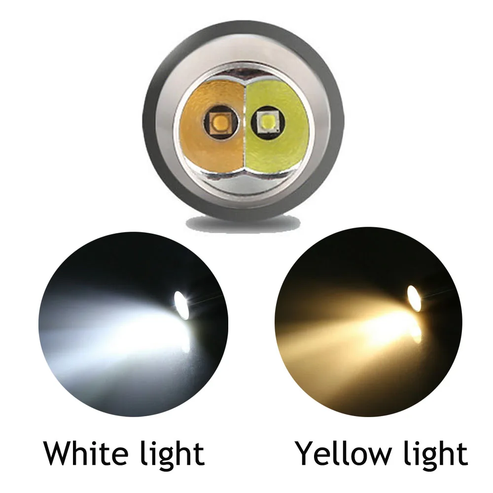 4 LEDs Light Torch Type C Recharging UV Yellow White 365nM 395nM Amber Jade USB Flashlight