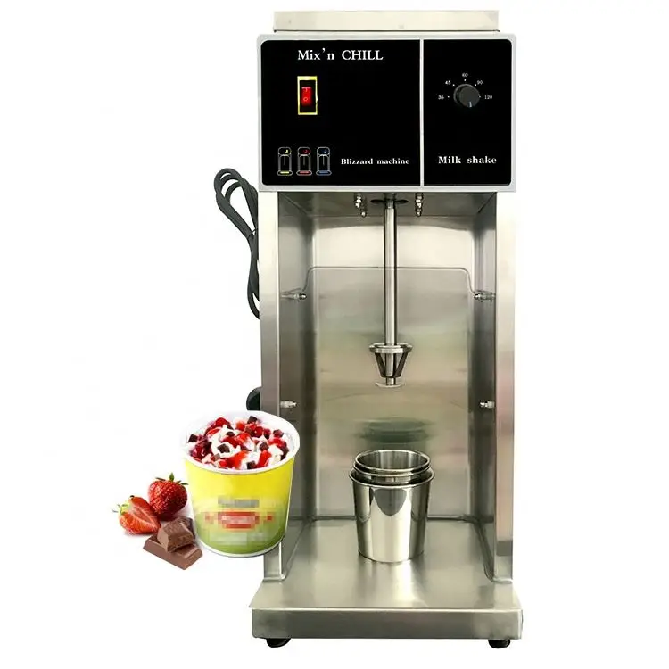 Flurry Blizzard Fruit Hard Ice Cream Blender Mixer Machine