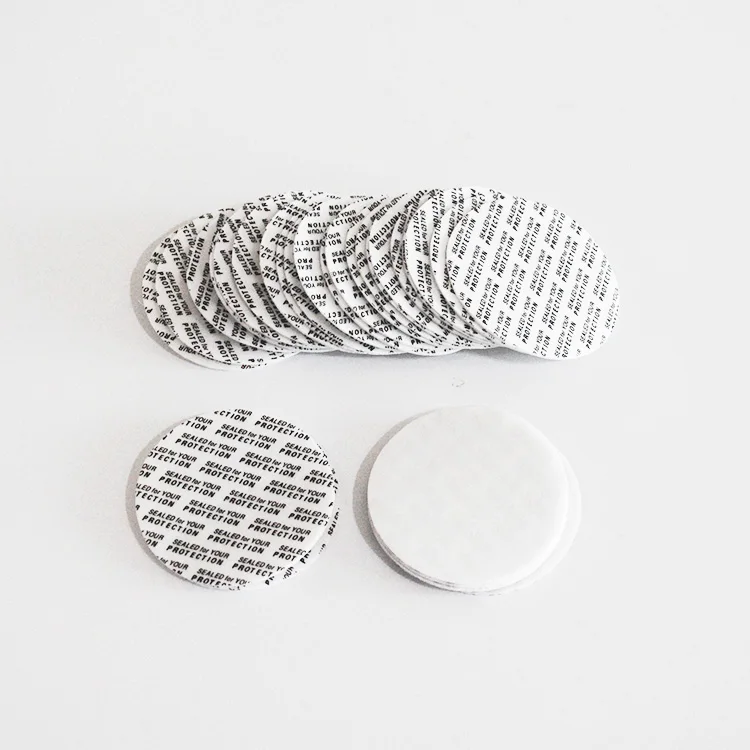 Customized Logo Printed Aluminum foil surface PS foam pressure sensitive seal liner