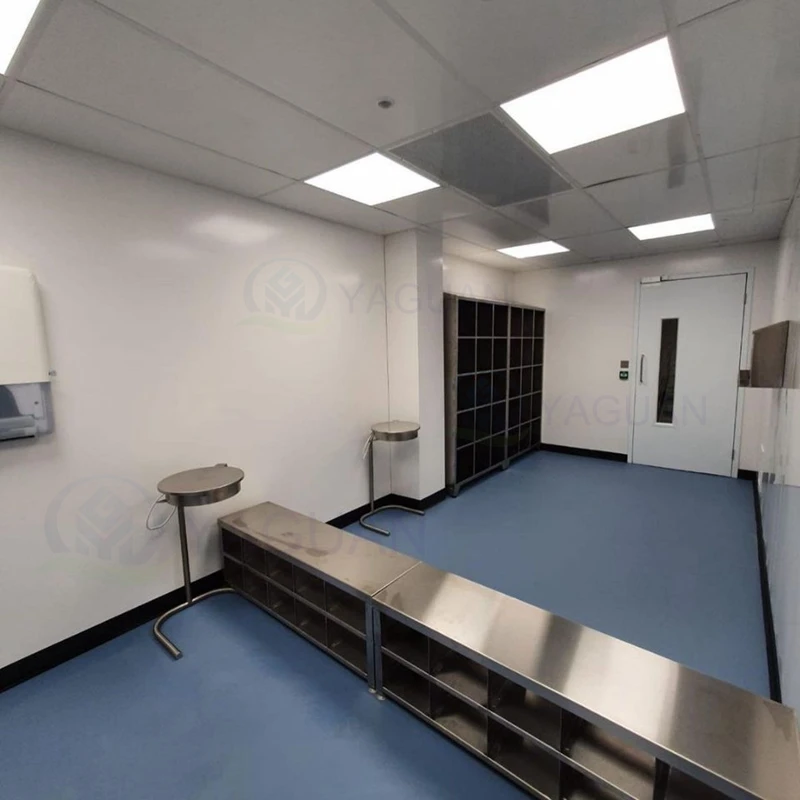 Good product modular sandwich panel clean room cleanroom system clean room pvc floor sandwich panel machine production line