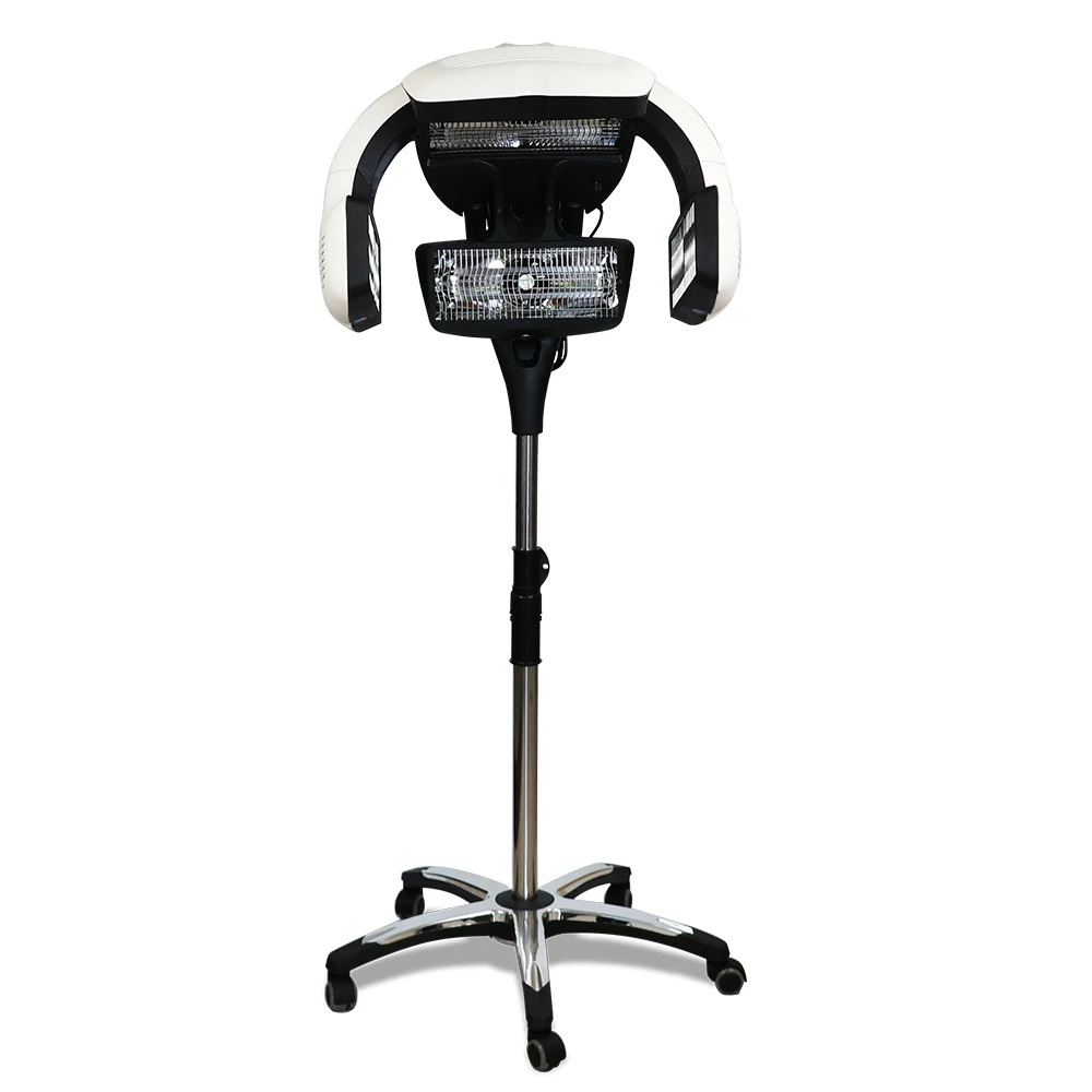 Wall Mounted Hairdressing Equipment for Dyeing, Hooded Hair Processor for Natural Hair Spa Treatment Infrared Hair Accelerator