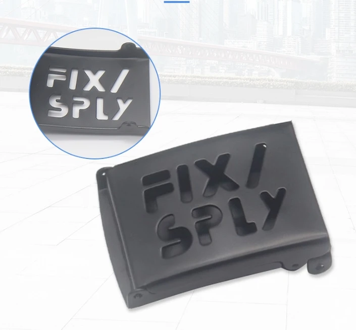 Customize Print Hollow LOGO 40mm Clap Flip Top Metal Buckle for Fabric Canvas Belt