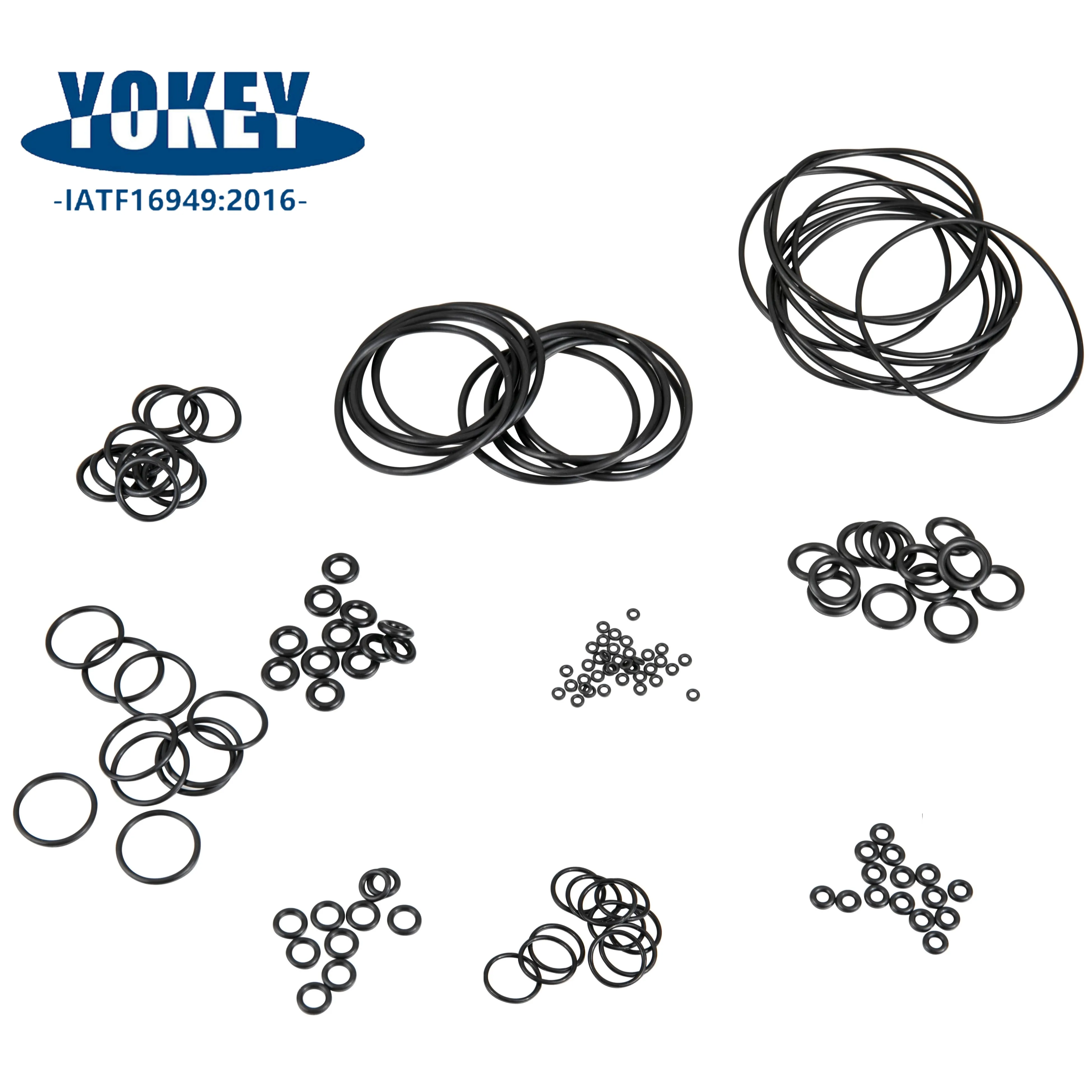 High Temperature Resistant Clear Silicone Rubber Seal O Ring Food Grade Silicon VMQ O rings  seals