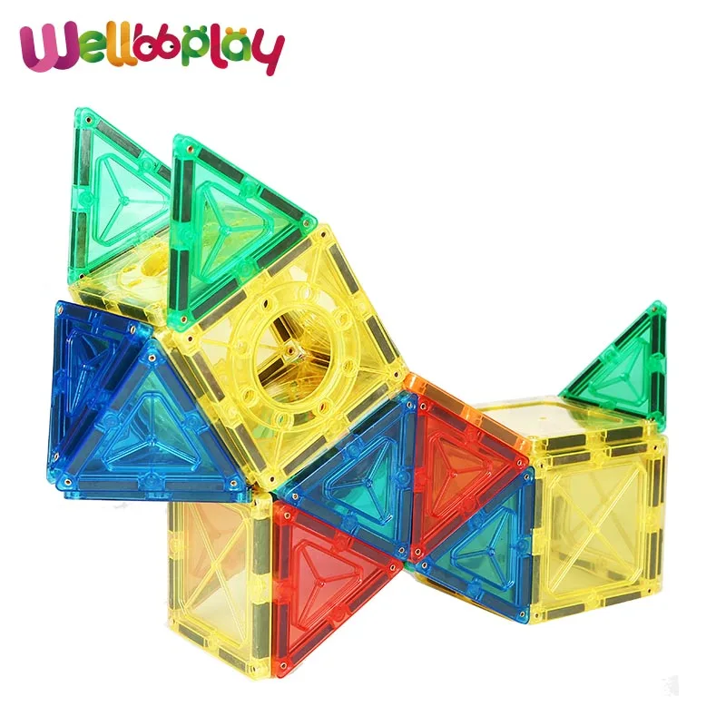 Набор Магнитных строительных блоков 180, магнитные игрушки, самые мощные магниты, магнитные плитки