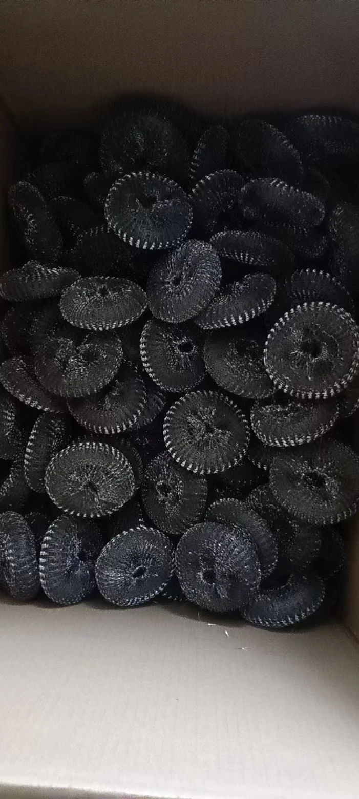 factory supplying stainless steel wire ball 0.13mm wire automatic scourer  spiral  wire ball kitchen cleaning scourer