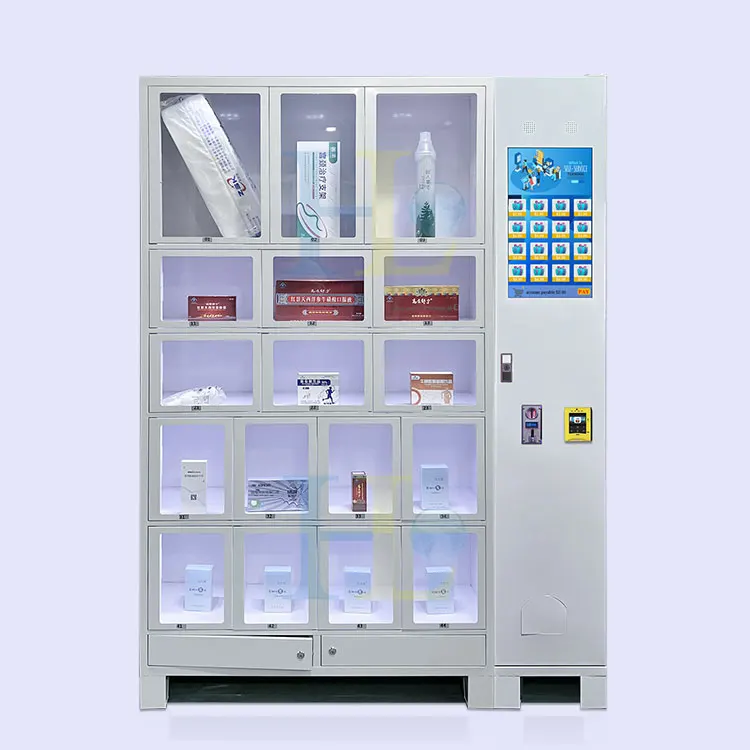 24 Hours Online Self Smart Locked Cabinet School Locker Multi Functional Storage Cabinet Vending Machine For Subway