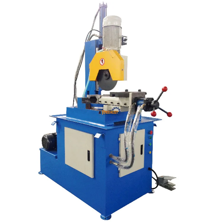 Semi Automatic Manual Circle Saw Blade Metal Pipe Tube Cutting Machine