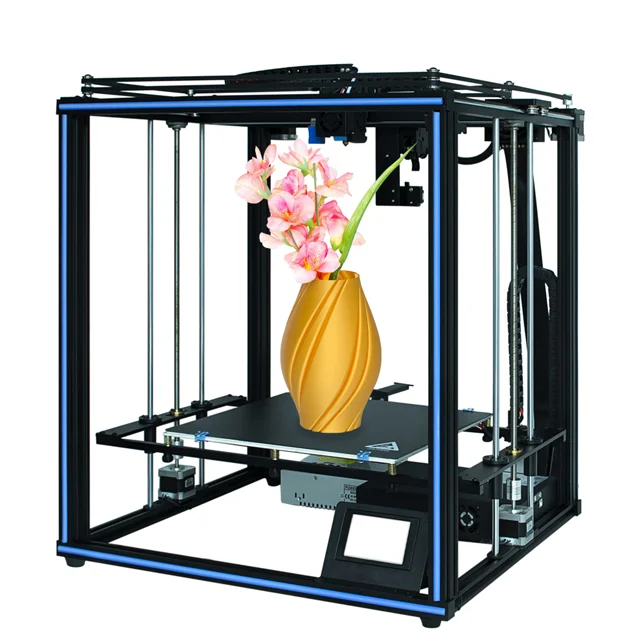 3d принтер X5SA PRO 580*645*660 мм встроенная пластина с лазерной гравировкой мощная матрица enlighting одна направляющая ЖК-дисплей