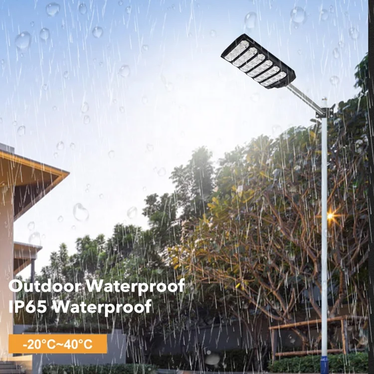 HOMBO Intelligent Remote Control ABS 100w 200w 300w 400w 500w 600w 800w All In One Outdoor Solar LED Street Light