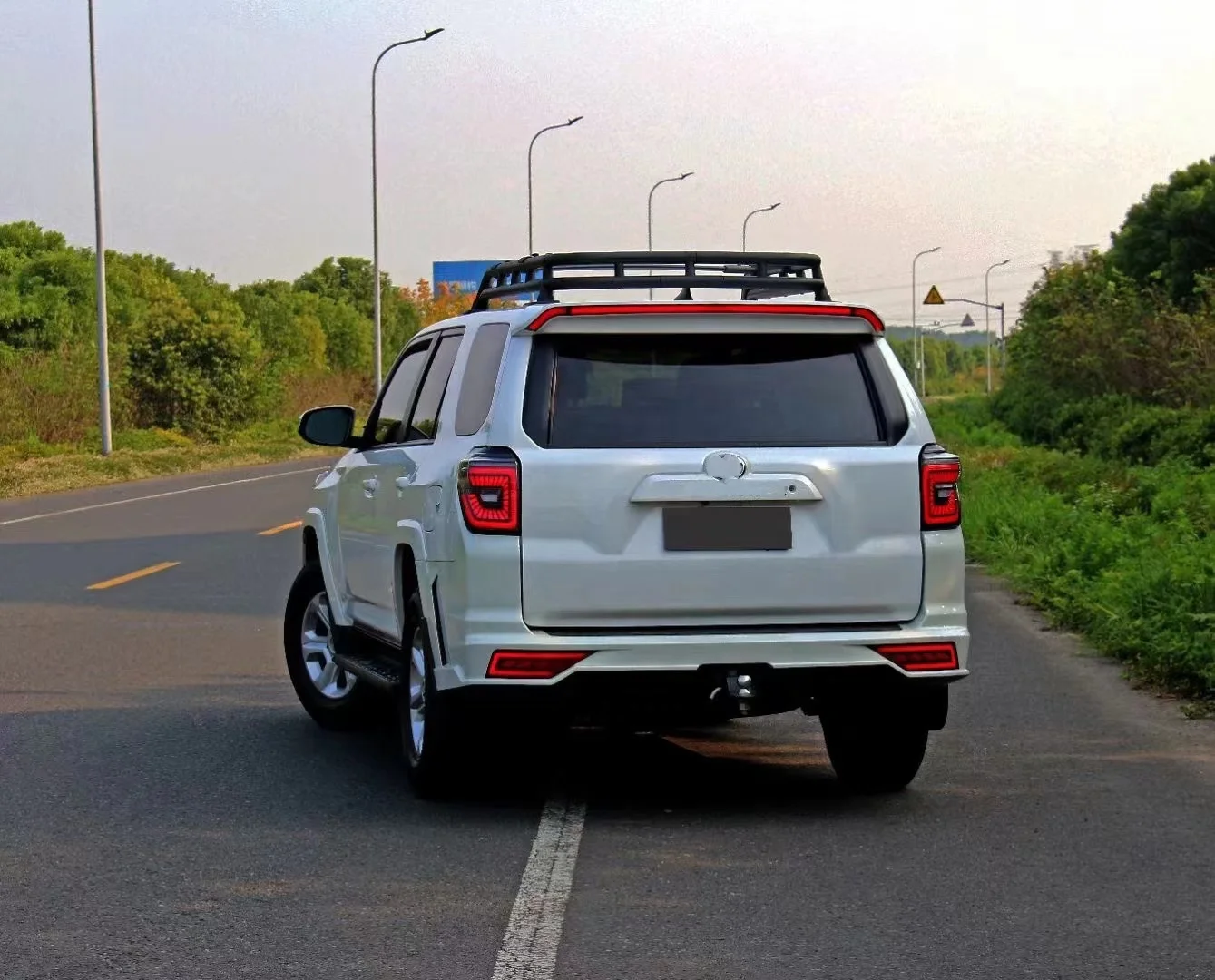 Car bumper LX type Body kits For Toyota 4runner 2011-2021