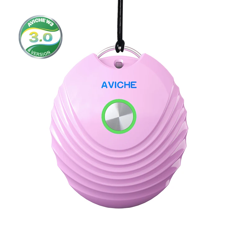AVICHE W3 version 3.0 portable wearable personal air purifier necklace for kids, smoker