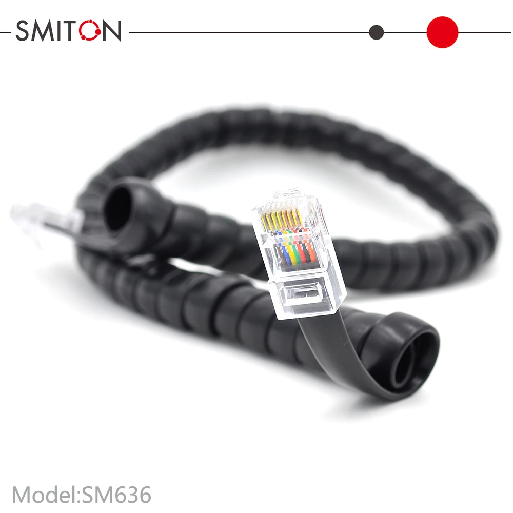 8-ядерный сетевой телефонный телефон rj45 вьющийся шнур