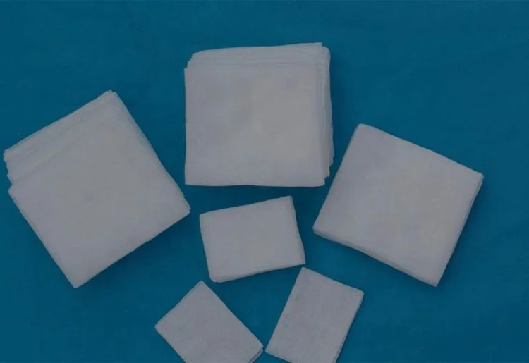Cotton gauze material 100 yards gauze roll bulb 45 x 45 sterile surgical hydrophilic cotton gauze