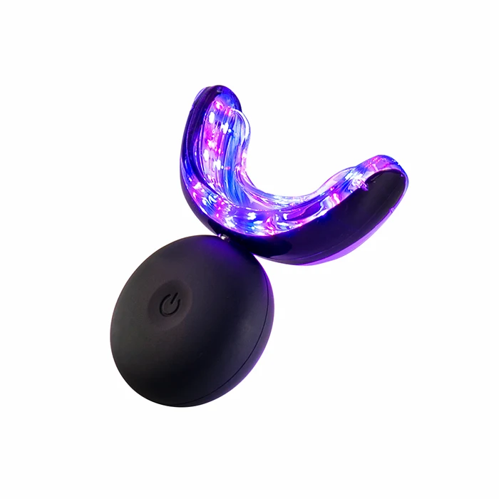 2024 Новое поступление синий + красный светодиодный зарядный прибор предварительное отбеливание плюс инфракрасный свет снижение чувствительности 32 светодиодов зубов