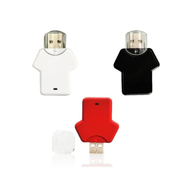 custom PVC material cloth T-shirt shape usb Flash Drive 4gb 8gb 16gb Metal Usb Stick 32gb 64gb Pendrive Usb 2.0 Pen Drive