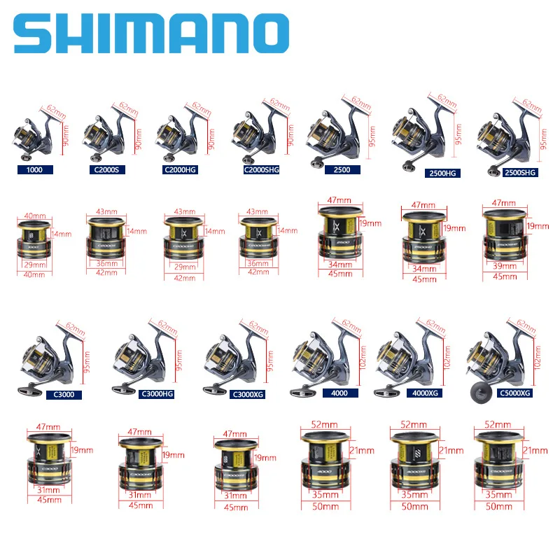 Оригинальная Рыболовная катушка Shimano ULTEGRA FB 1000/2000S/C2000HG/C2000SHG /C3000HG/4000XG/C5000XG