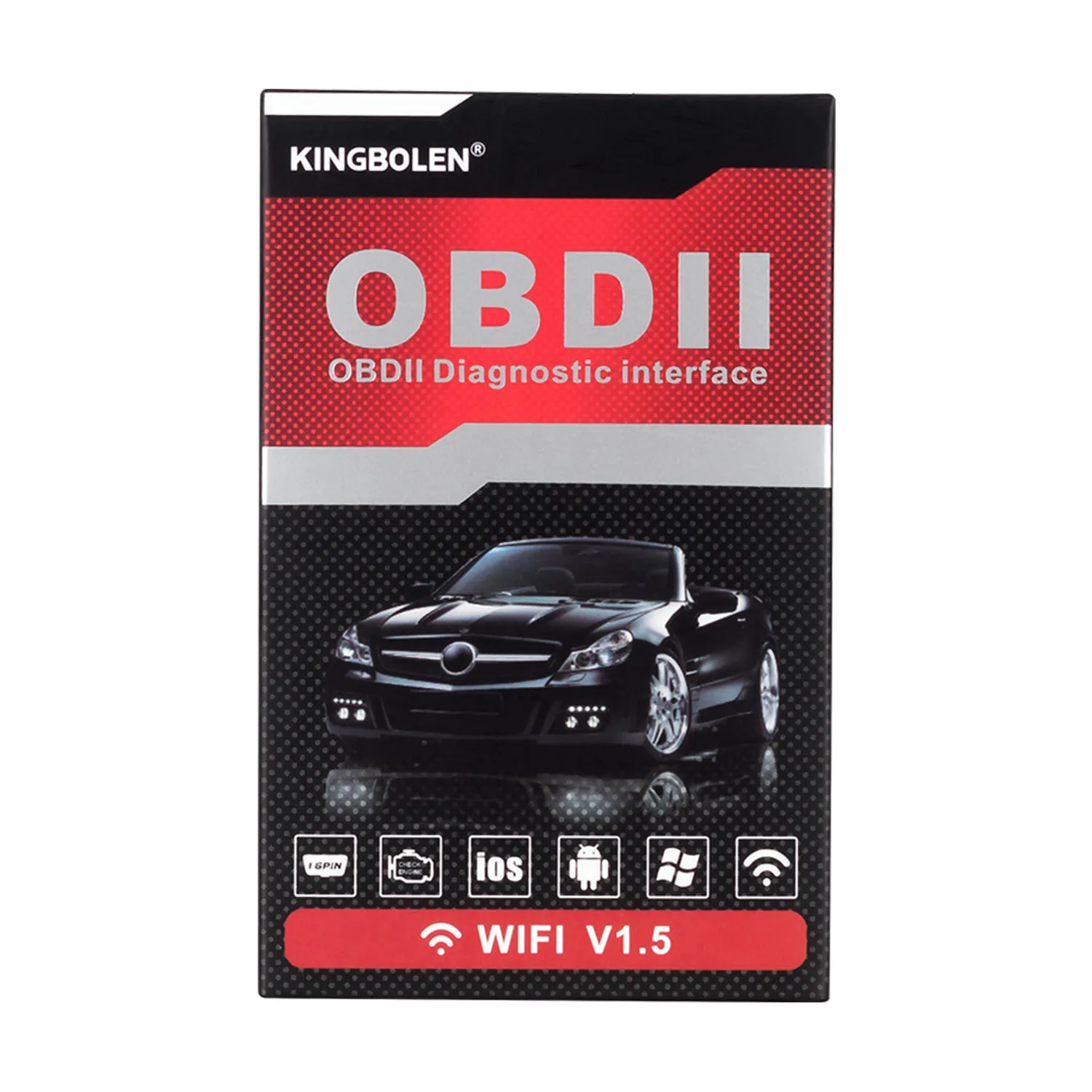Новый сканер ELM327 V1.5 OBD2 PIC18F25K80 Wi-Fi ELM 327 OBD Автомобильный диагностический инструмент для Android /IOS OBDII мини-считыватель кодов