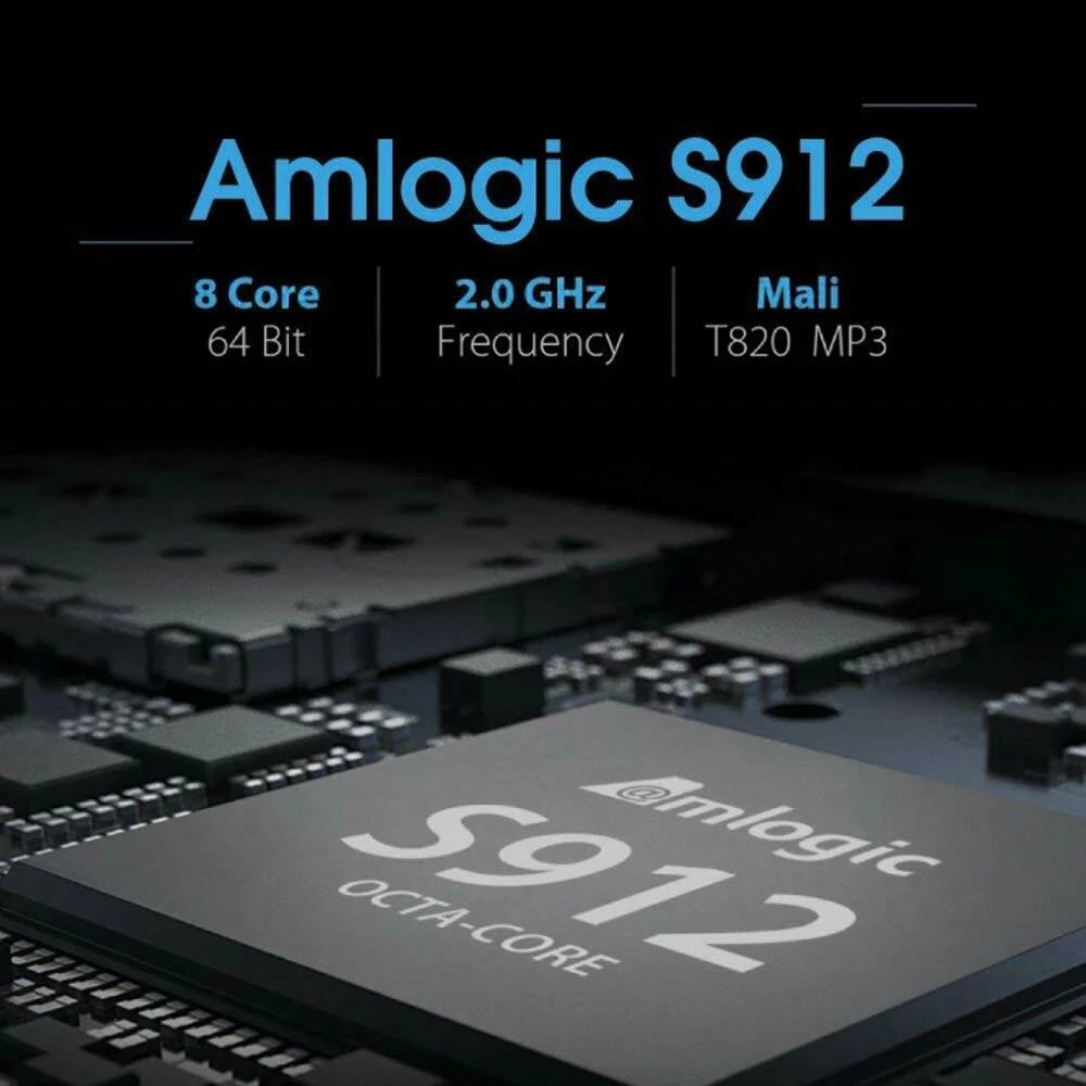 TX92 Android 7 1 tv box 4K Amlogic S912 пикселей 3 Гб оперативной памяти 32 ГБ ROM синий зуб 4 2 4G + 5 8G двухъядерный процессор Wi-Fi