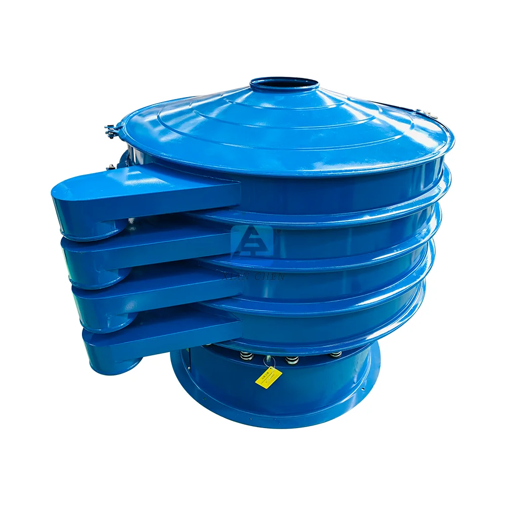 XC Manufactures Industrial Rotary Vibrating Screen Electric Sieve Vibrator Vibrating Sifter Separator