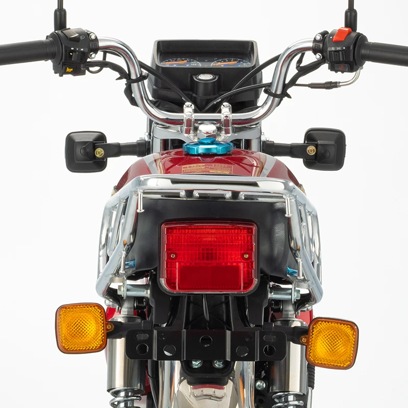 Changhua Factory custom quality 125cc 150cc gasoline motorcycles scrambler motorcycle Red black chopper motorcycle for adults