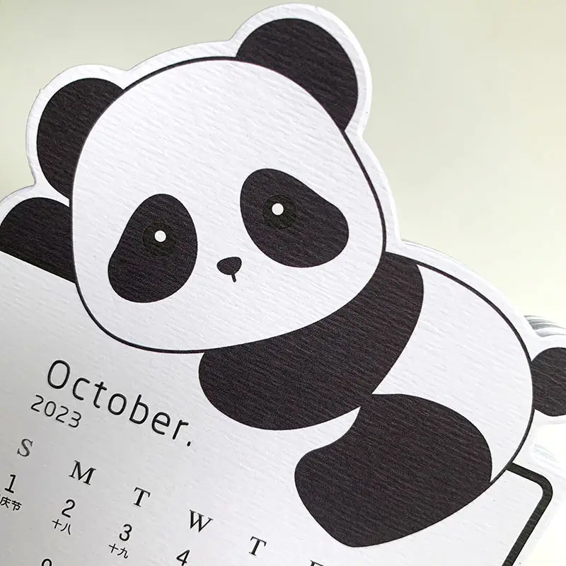 Mini 2024 Desktop Calendars Standing Calendars for Home Office Supplies