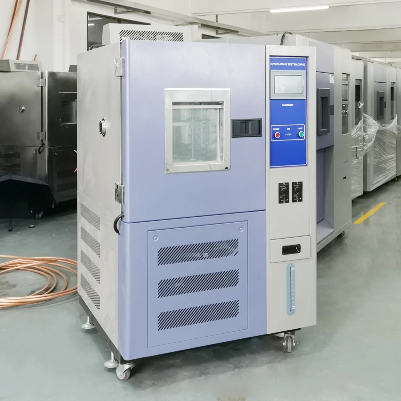 JIS K 6259 ASTM D1171 ISO 1431 Corrosive Gas Electrical Dynamic Rack Aging Rubber Ozone Test Cabinet