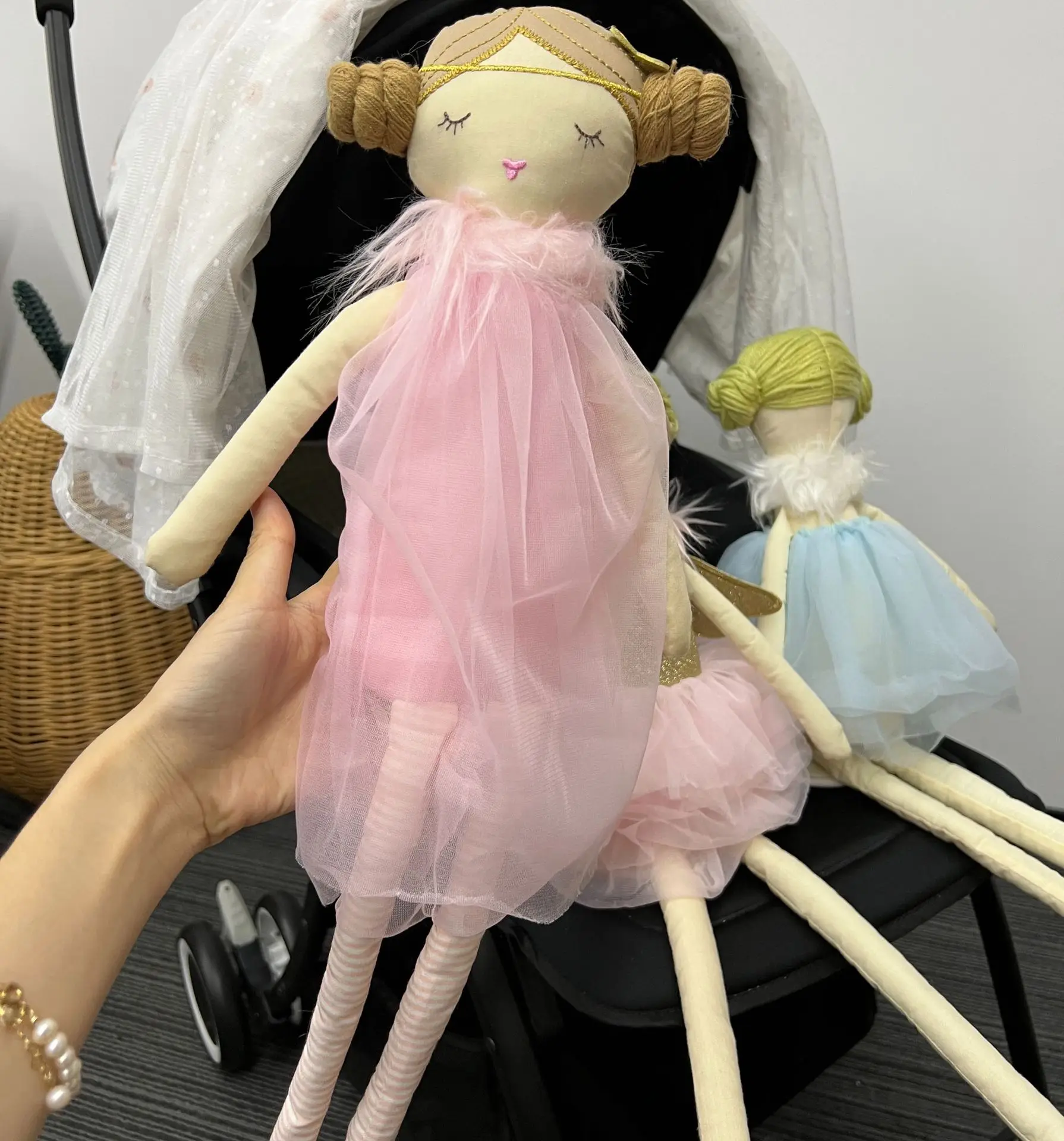Hot Selling Plush Ballerina Doll Set Ballet Princess Girl Doll Room Decor Soft Baby Toy