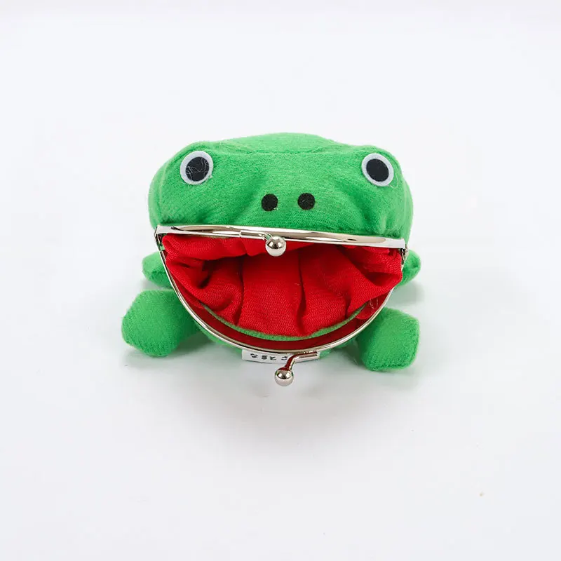 Wholesale Japanese anime Narutoo coin purse green frog wallet