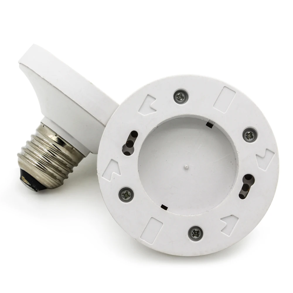 Anti-Fire PBT E27 base convert to GX53 socket lamp holder base