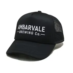 Custom Printing Two Town Polyester Foam Front 5 Panel High Crown Mesh Back Trucker Hat Cap