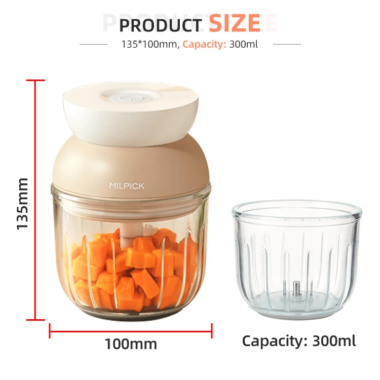 Detachable easy clean garlic press machine garlic mincer for kitchen and restaurant