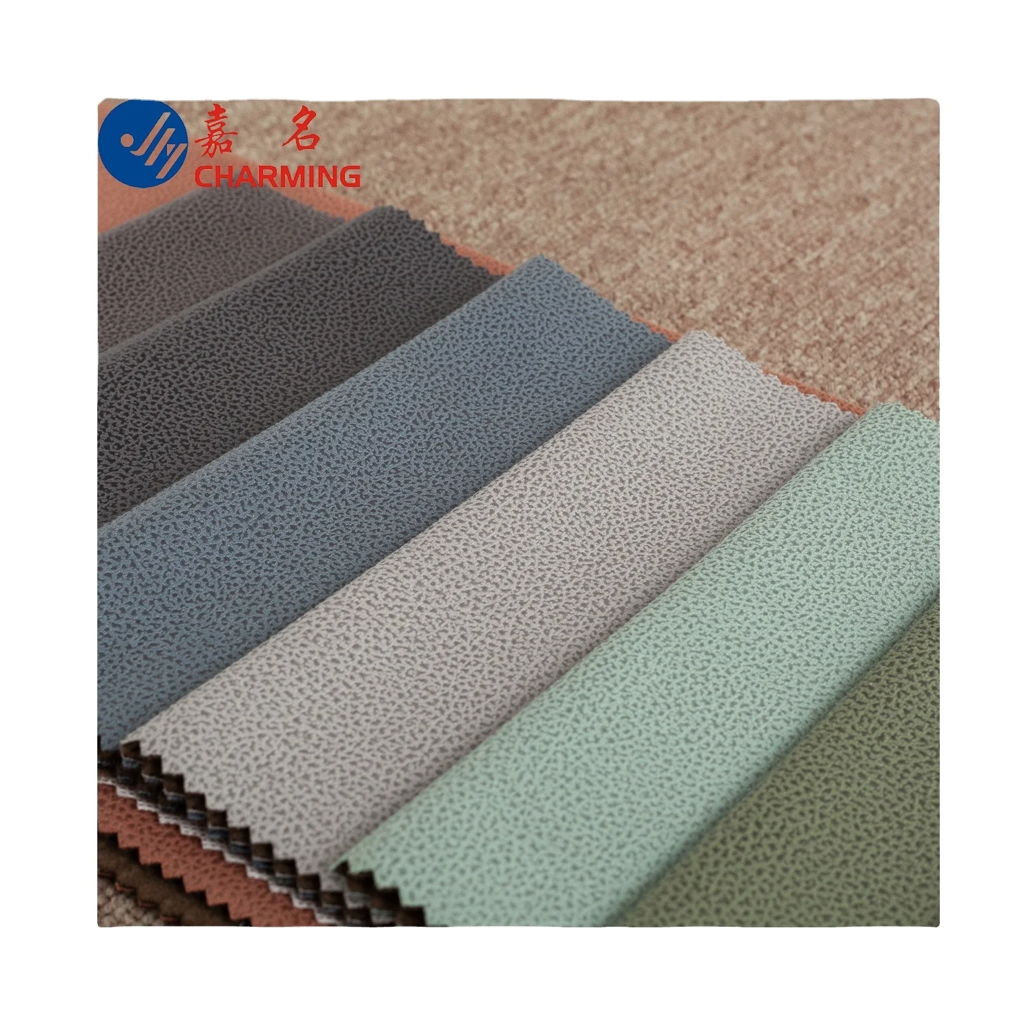 
new design bronzing sofa leather polyester crush velvet verdy fabric 