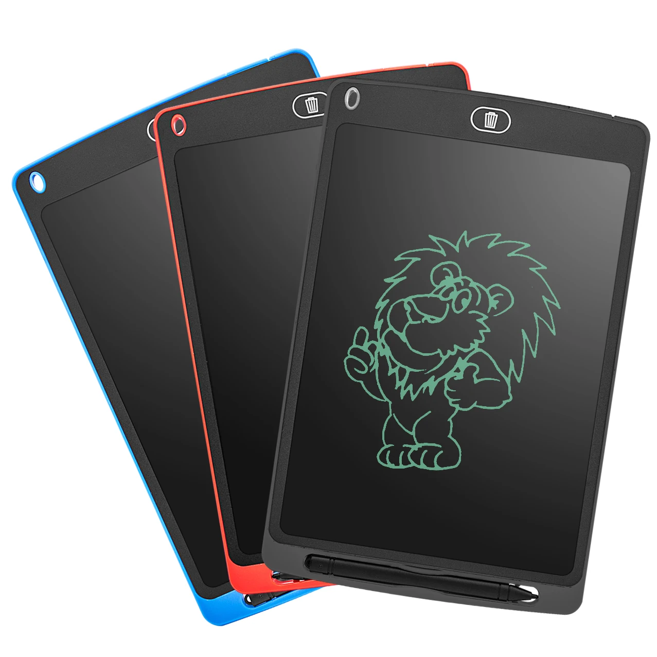 Portable e-writing pad board kids digital 10 inch lcd writing tablet with pen